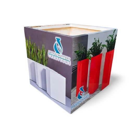 Custom Printed Planter 10" x 10"