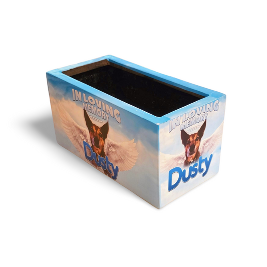 Custom-Printed Wrapped Planter Rectangle