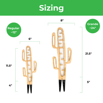 BARE™ Cactrella™ - Customizable wooden plant support - Inspired by the Barrel Cactus