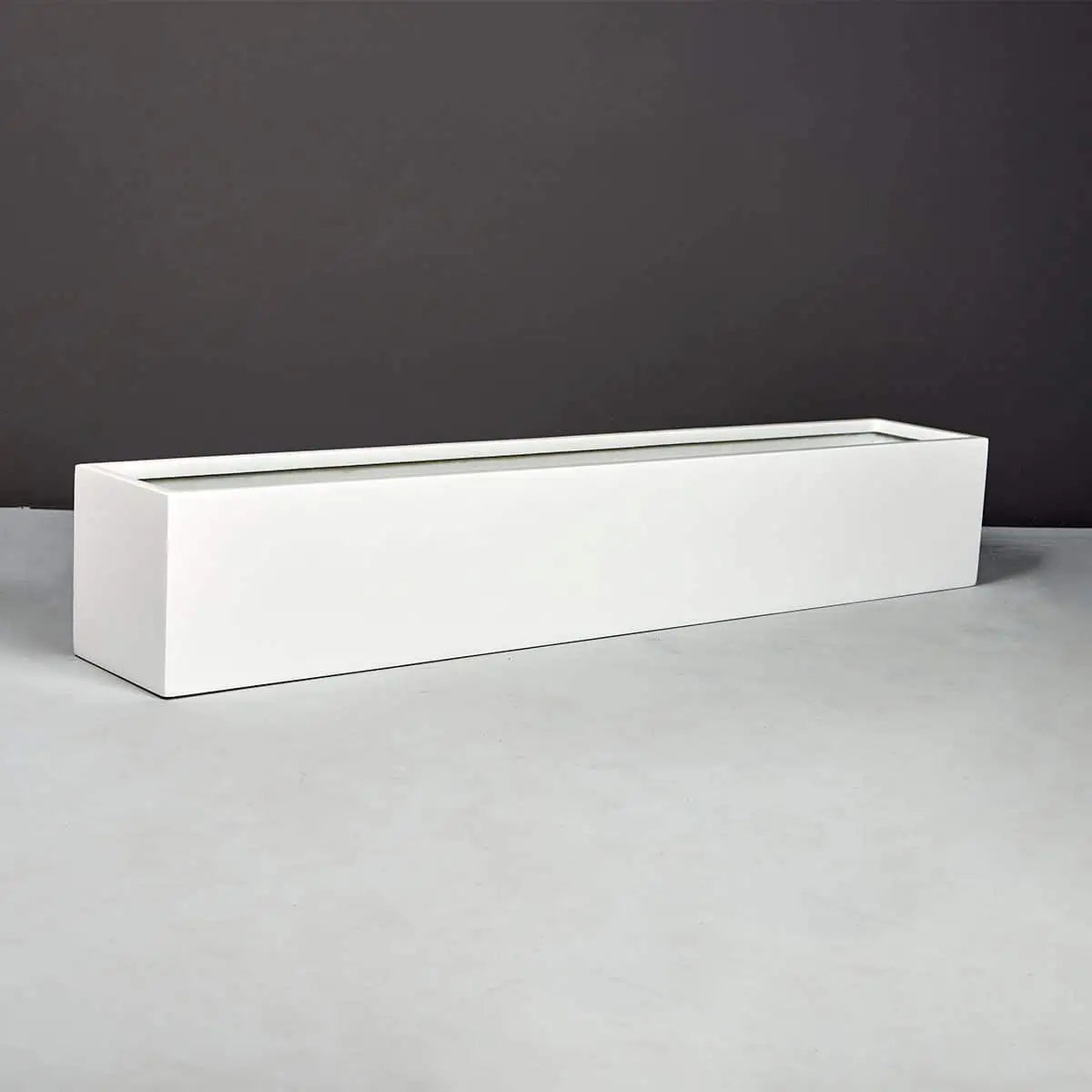 Wheeling Narrow Rectangular Planter