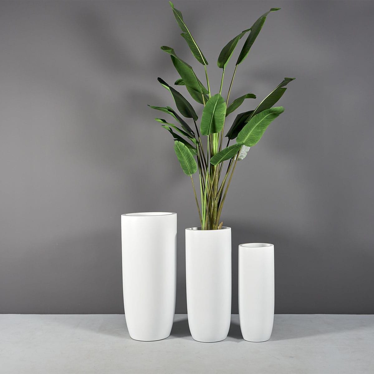 Saint Tropez Bullet Round Planter