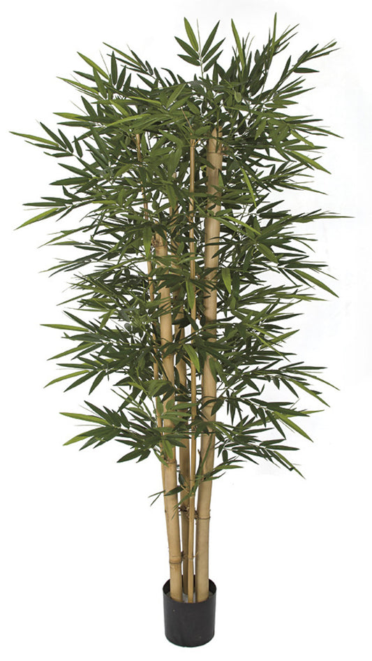 Artificial 7 Foot New Bamboo Tree with Thick / Thin Canes