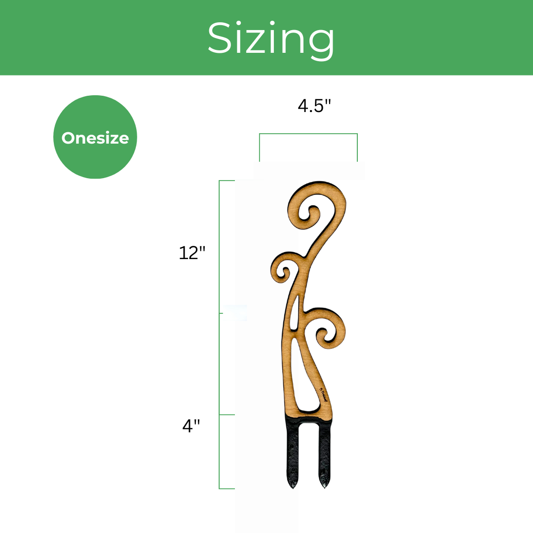 BARE™ Flora™ - Customizable wooden plant support - Perfect for Orchids