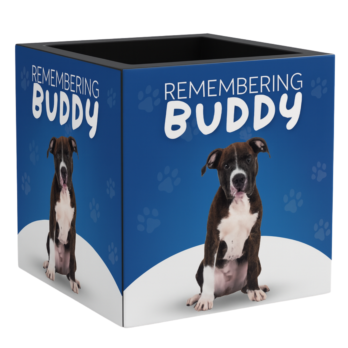 Custom Wrapped Planter - Buddy Template