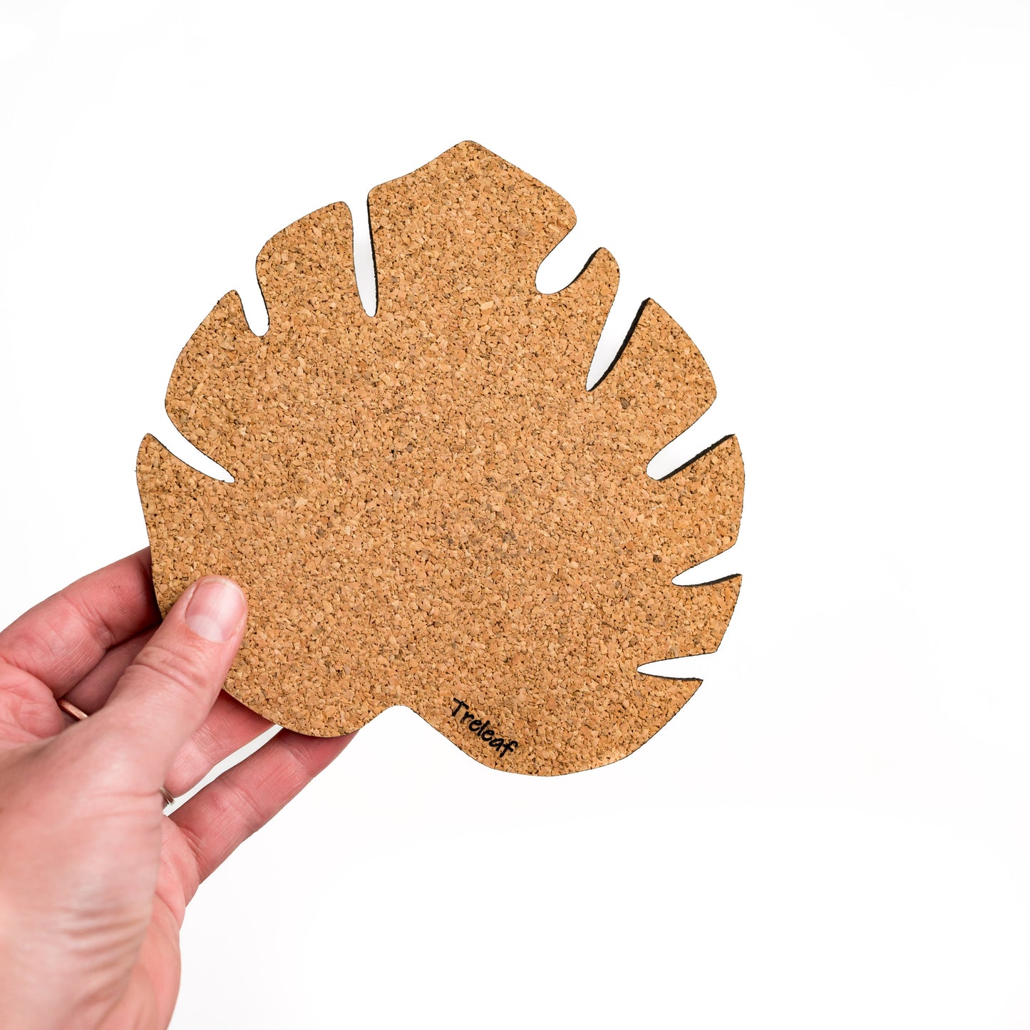Kostr™ - Monstera Leaf-shaped  cork plant pot coaster