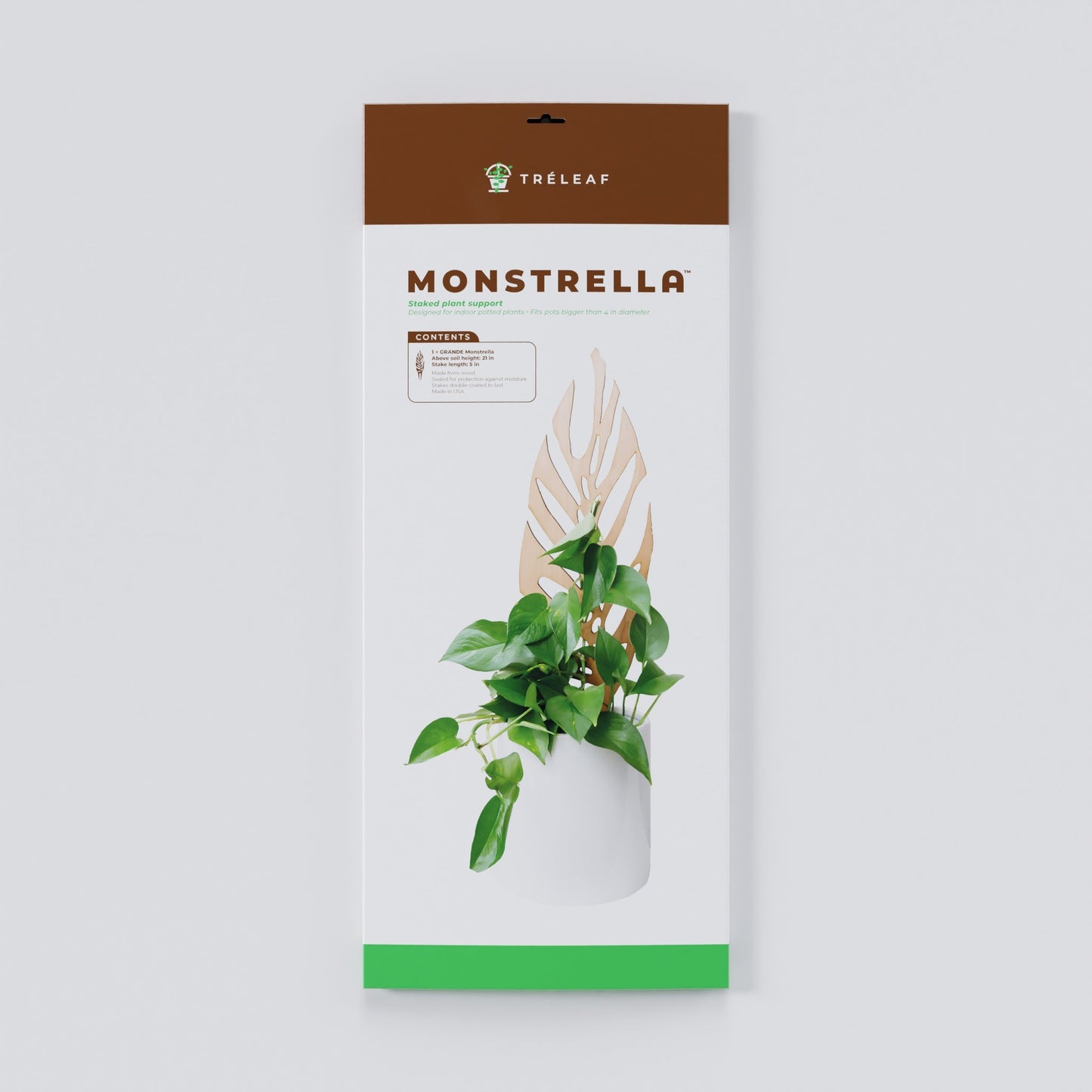 Monstrella - Plant trellis inspired by the Monstera Leaf