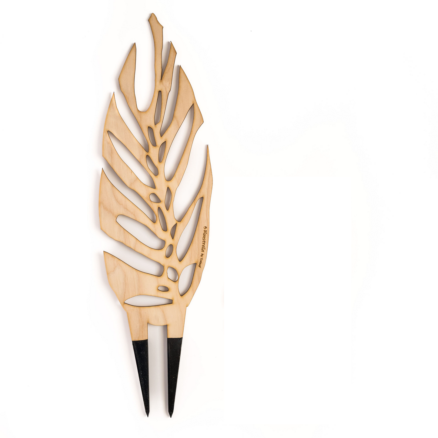 BARE™ Monstrella™ - Customizable Monstera shaped wooden plant support