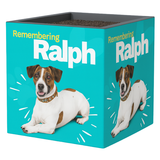 Custom Wrapped Planter - Ralph Template