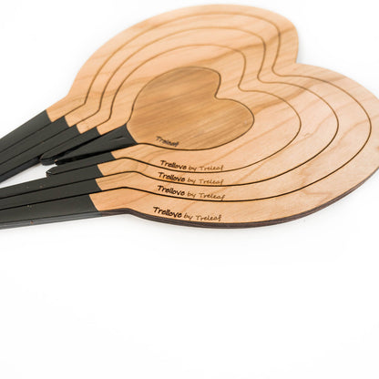 Trellove - Plant trellis inspired by Hoya Kerrii - 4 nested heart-shaped trellises + heart label