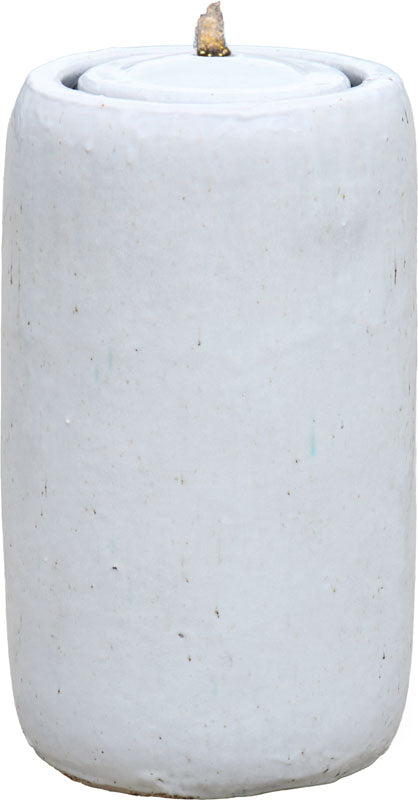 Tall Cilindro Fountain with LED Light