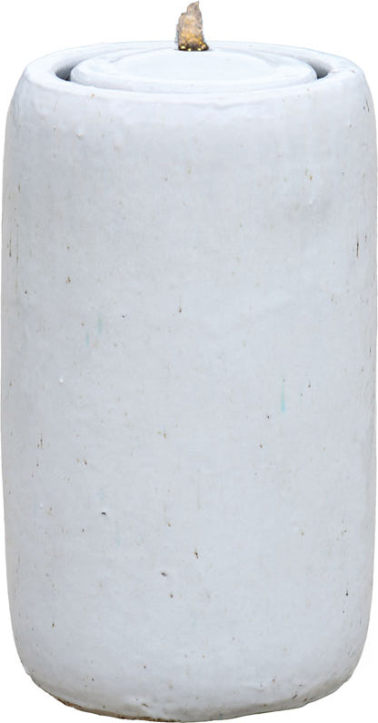 Tall Cilindro Fountain with LED Light