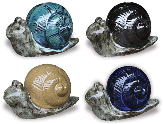 Ceramic Snail Assortment