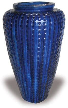 Tall Waffle Jar Planter