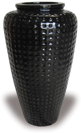 Tall Waffle Jar Planter