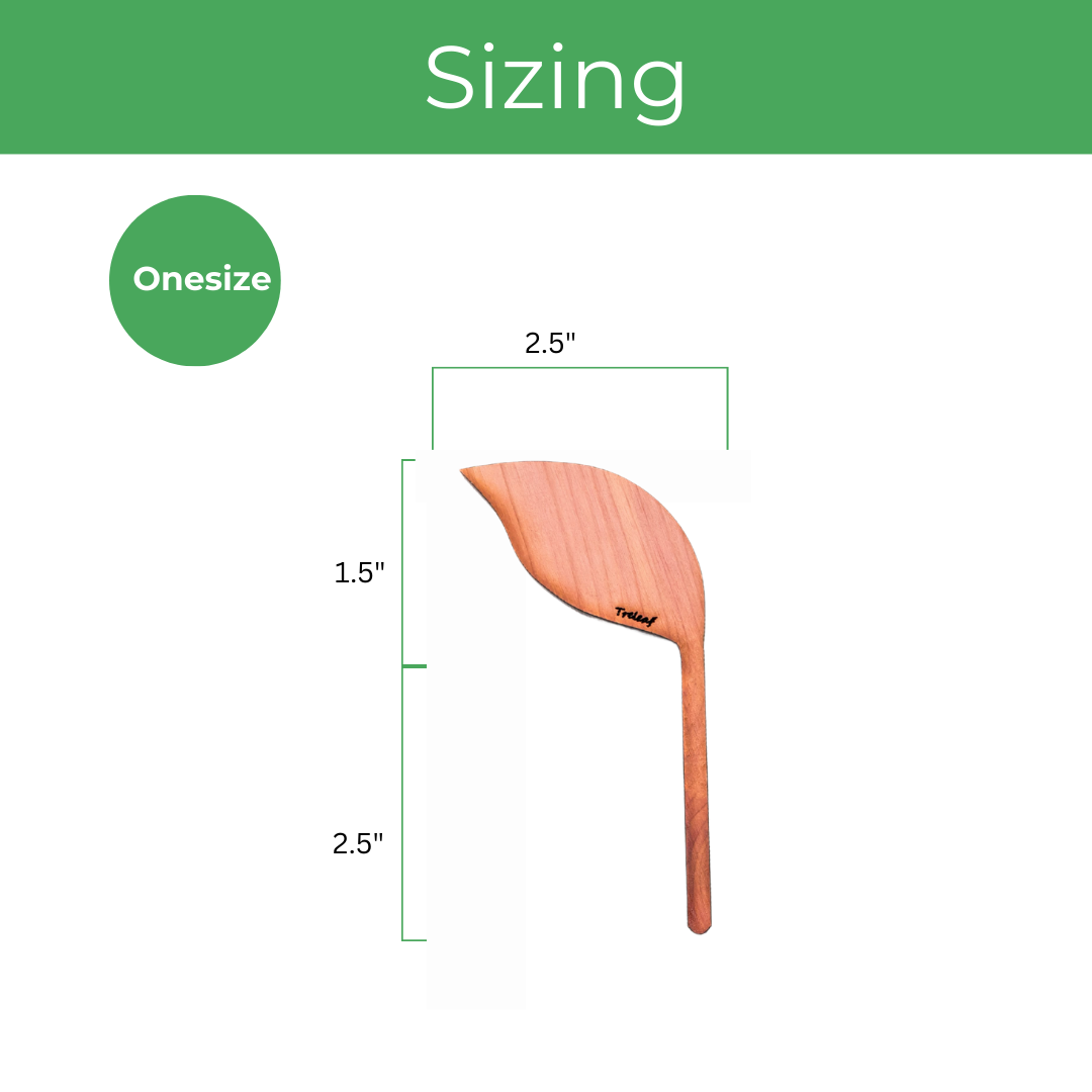 Folia - Wooden plant tags - Leaf-shaped plant labels