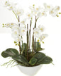 Artificial 24 Inch Potted Phalaenopsis Orchid Plant